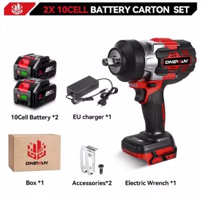 Araña de impacto eléctrico inalámbrico 2800N.M 2800W 1 / 2 Colio Makita 18V