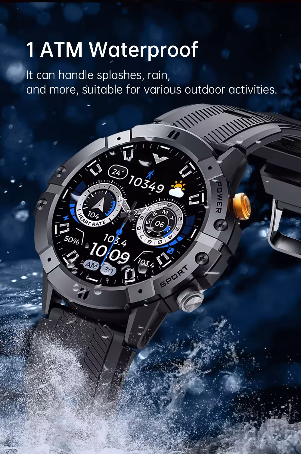 reloj inteligente para el seguimiento de actividades deportivas