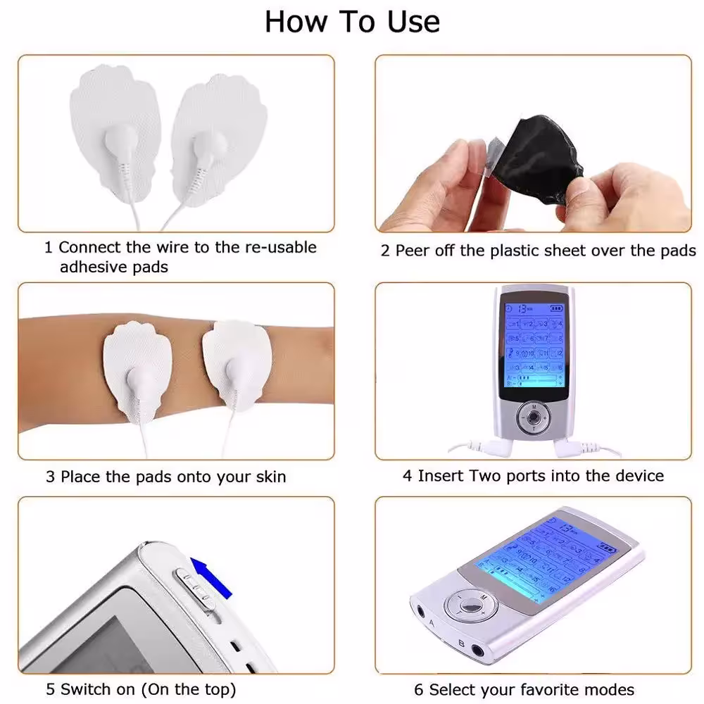 estimulador de masaje eléctrico