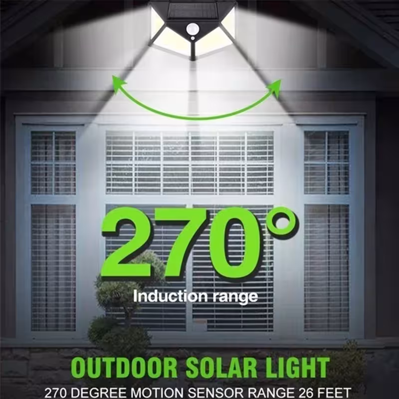 solar energy LED wall light