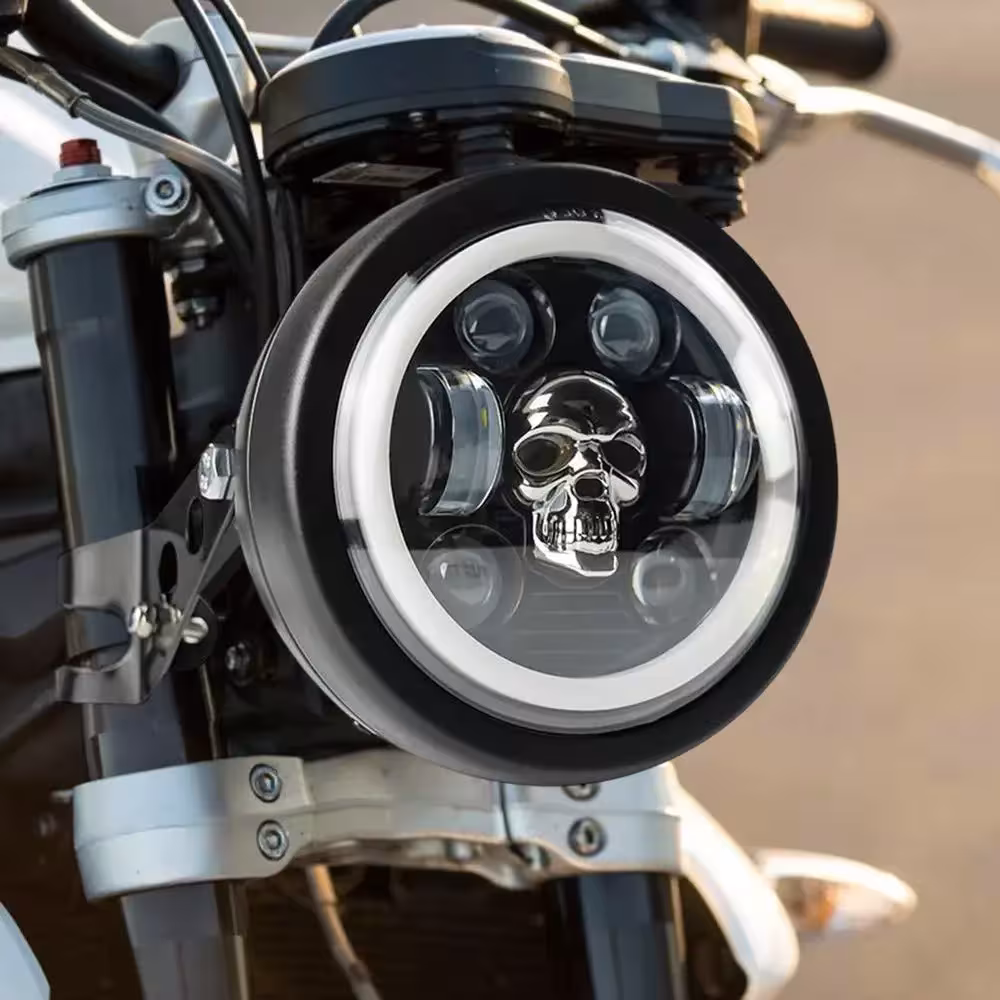 Lampada frontale moto LED