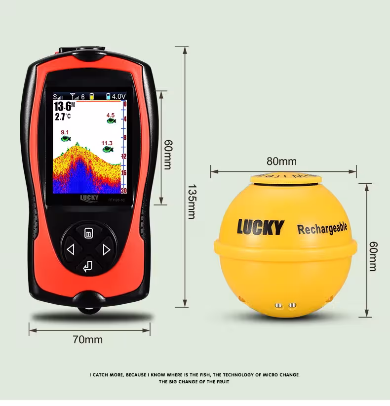 ecoscandaglio sensore wireless