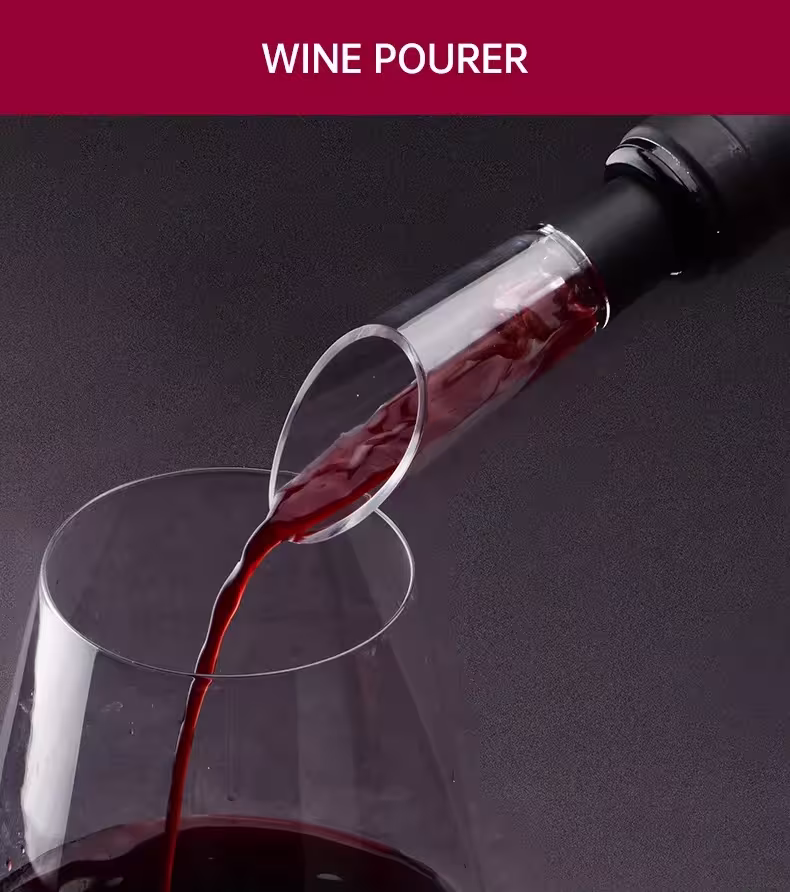 electric wine opener set