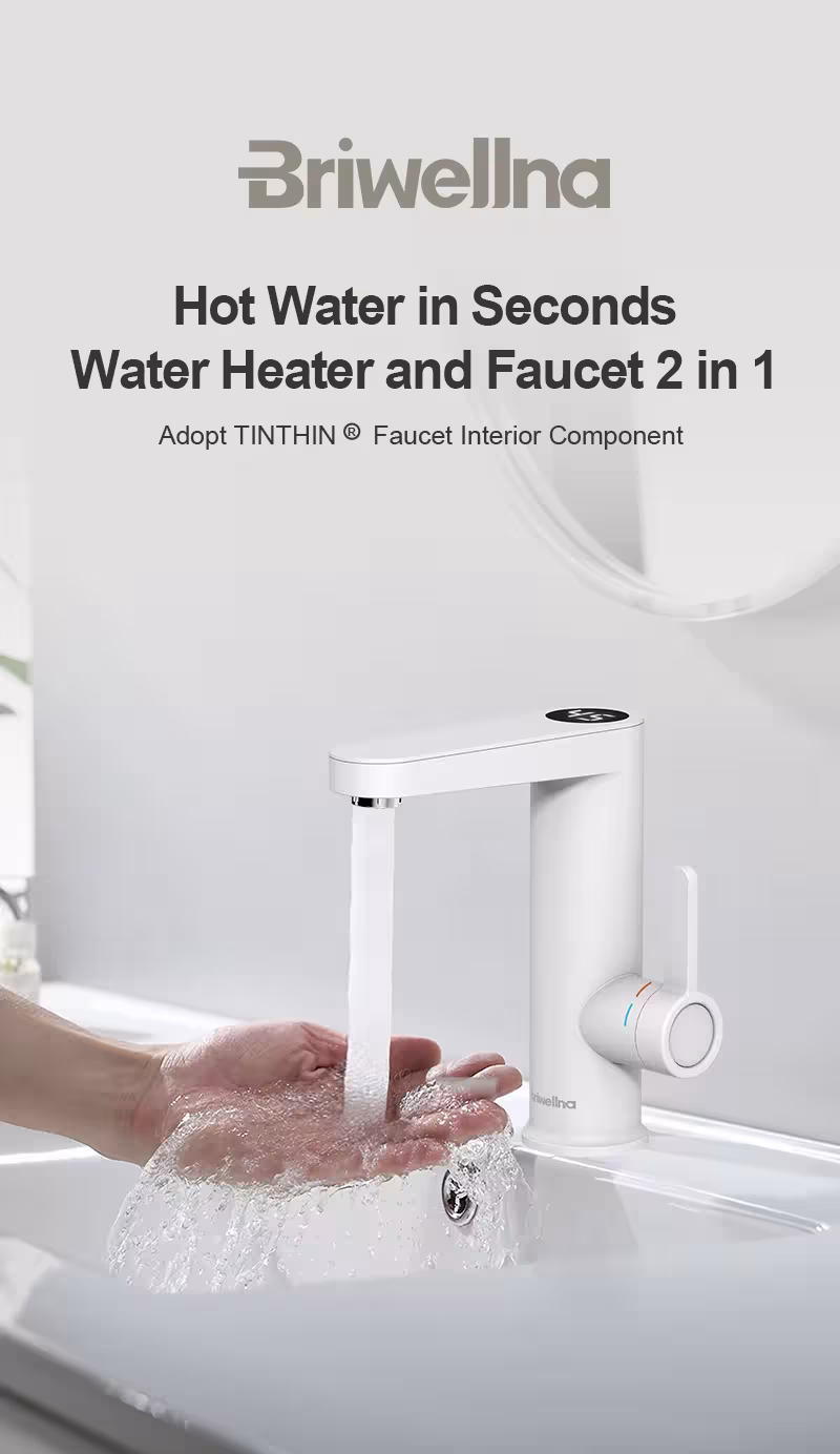 electric mixer with hot water