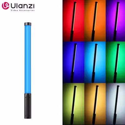 Ulanzi VL119 RGB LED vaizdo šviesa nešiojama spalvinga lazda 2500K-9000K