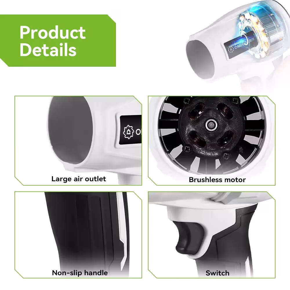turboventilateur électrique 18V