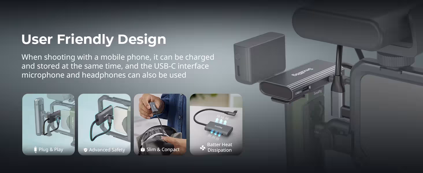 Hub USB-C 4-in-1
