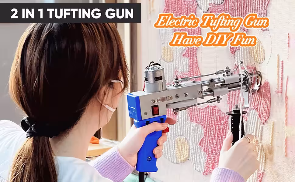 elektrinė tufting pistoletas