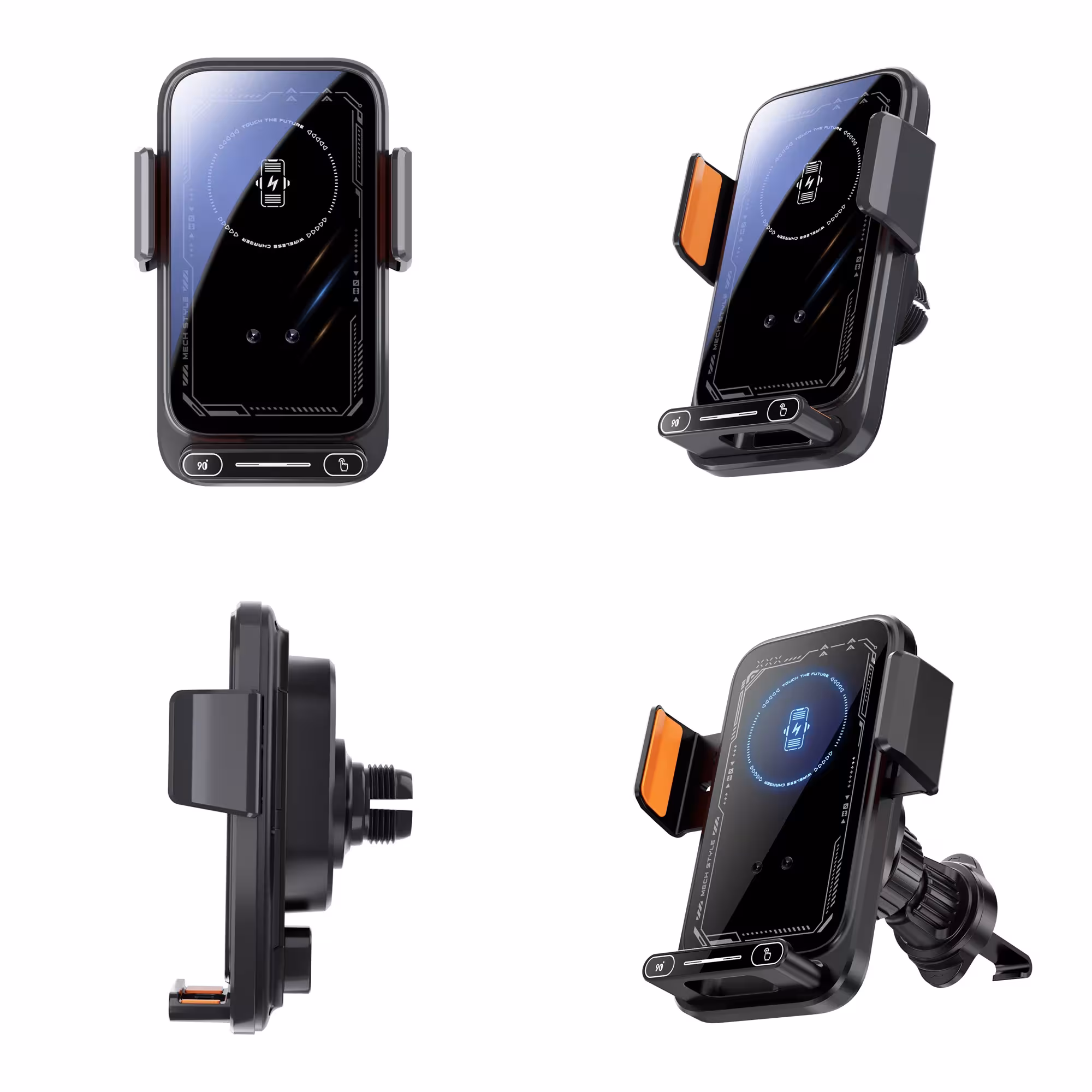 wireless car phone holder