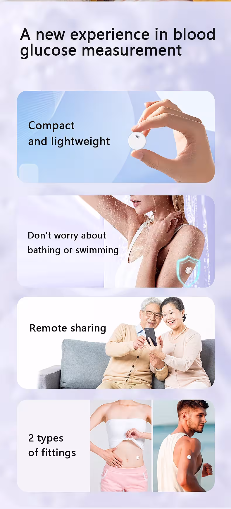 sensor de glucosa 24h