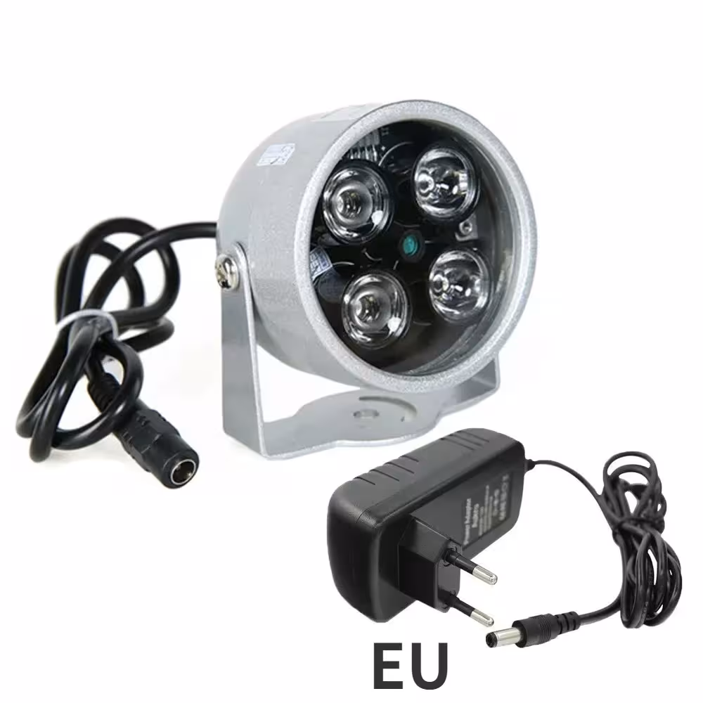 Infrared CCTV light with 4 LEDs for night vision camera 12V