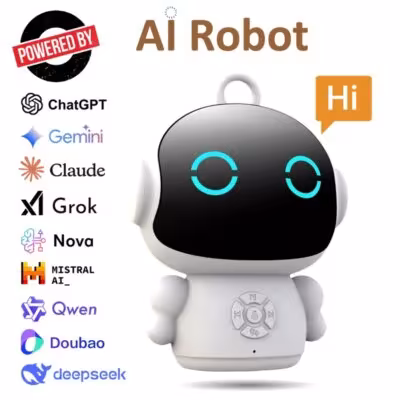 Smart AI robot with voice control for children