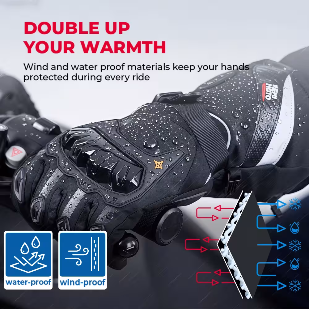 heated motorcycle gloves