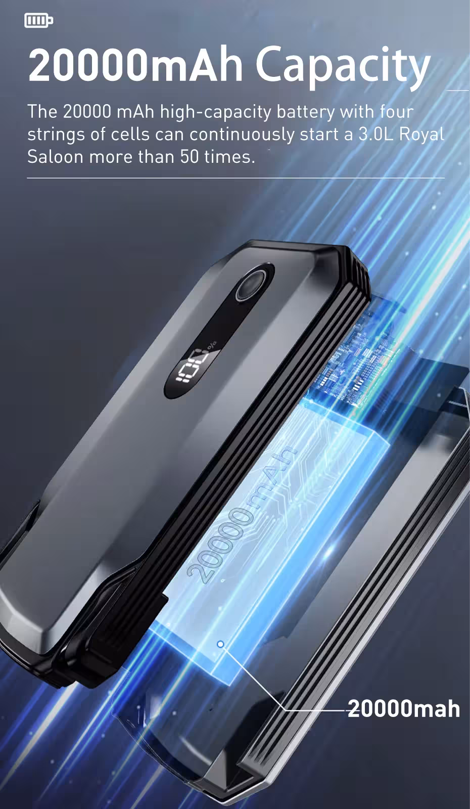 emergenza starter power bank