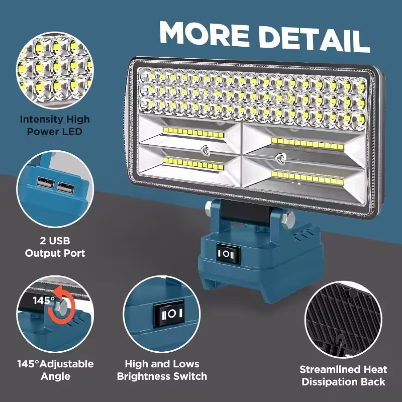 LED darbinis žibintas 18V