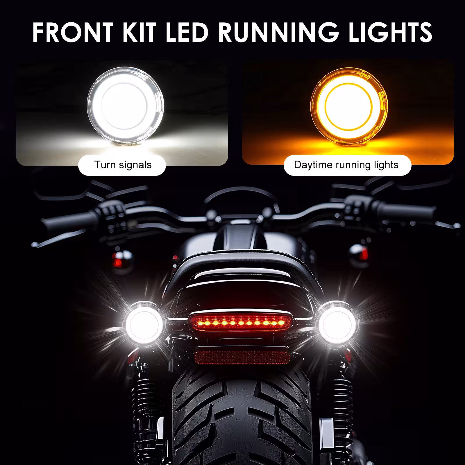 Feu arrière LED pour Harley
