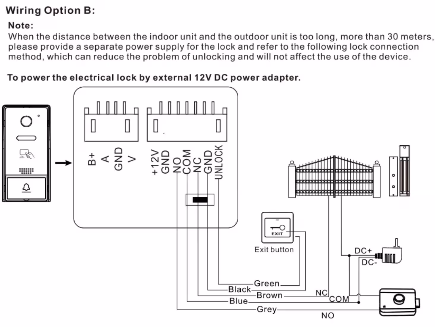 WiFi video doorbell