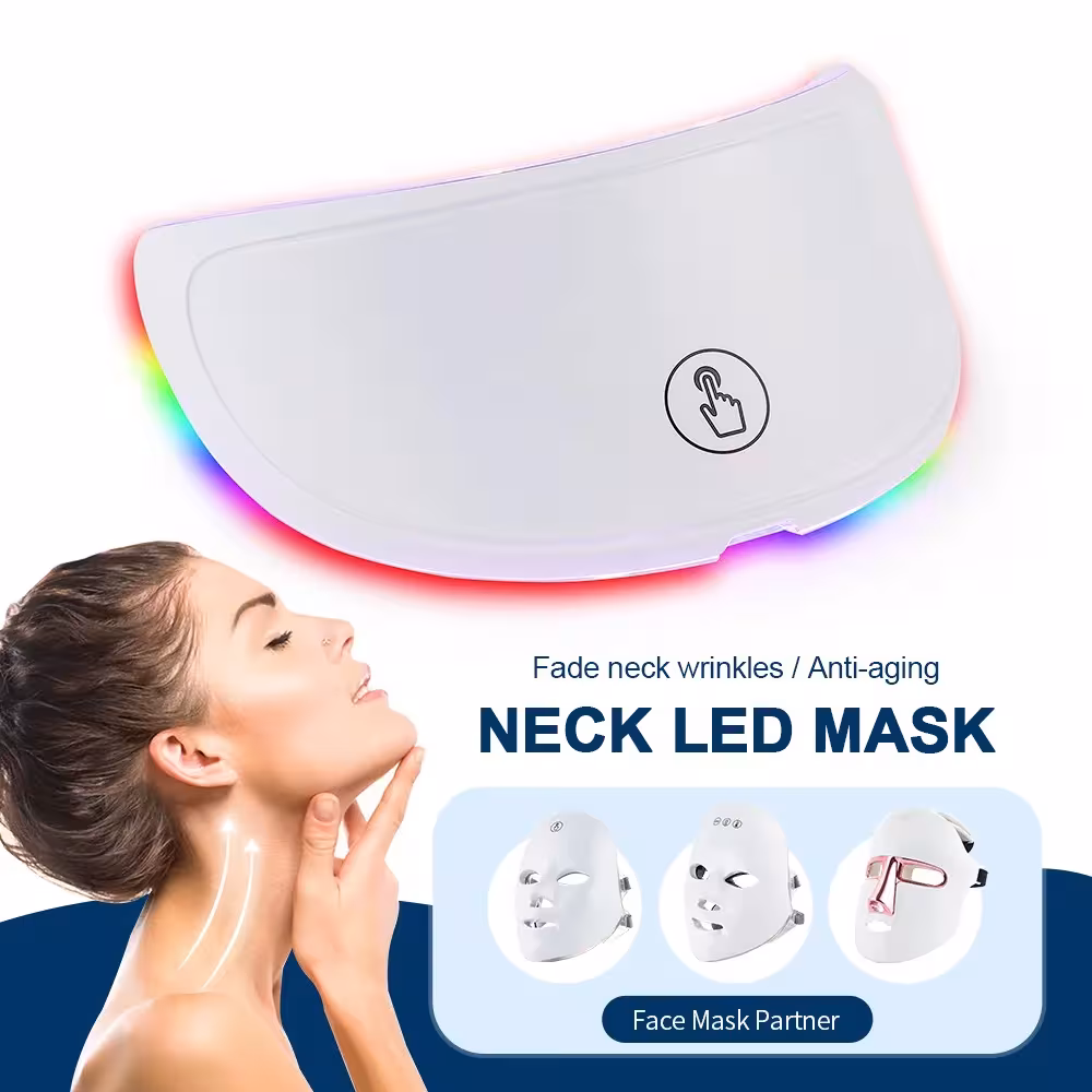 LED fotono veido ir kaklo aparatas