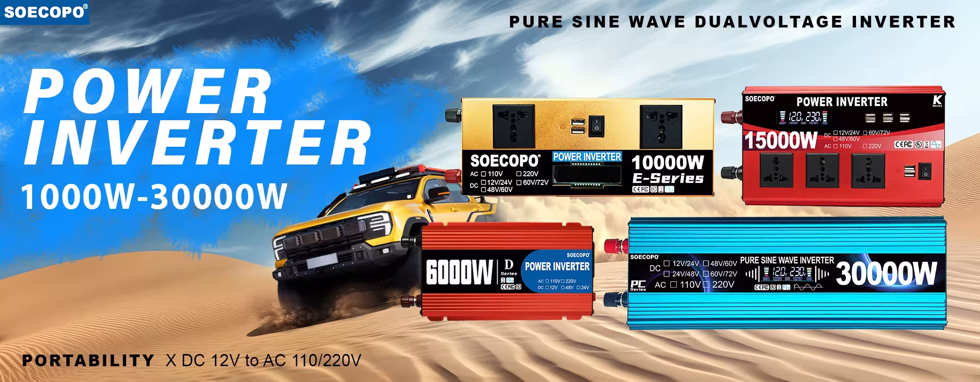 convertisseur de puissance 6000W-10000W