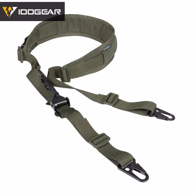 IDOGEAR Tactical šautuvo diržas Ferro stiliaus Slingster 2 taškų medžioklė