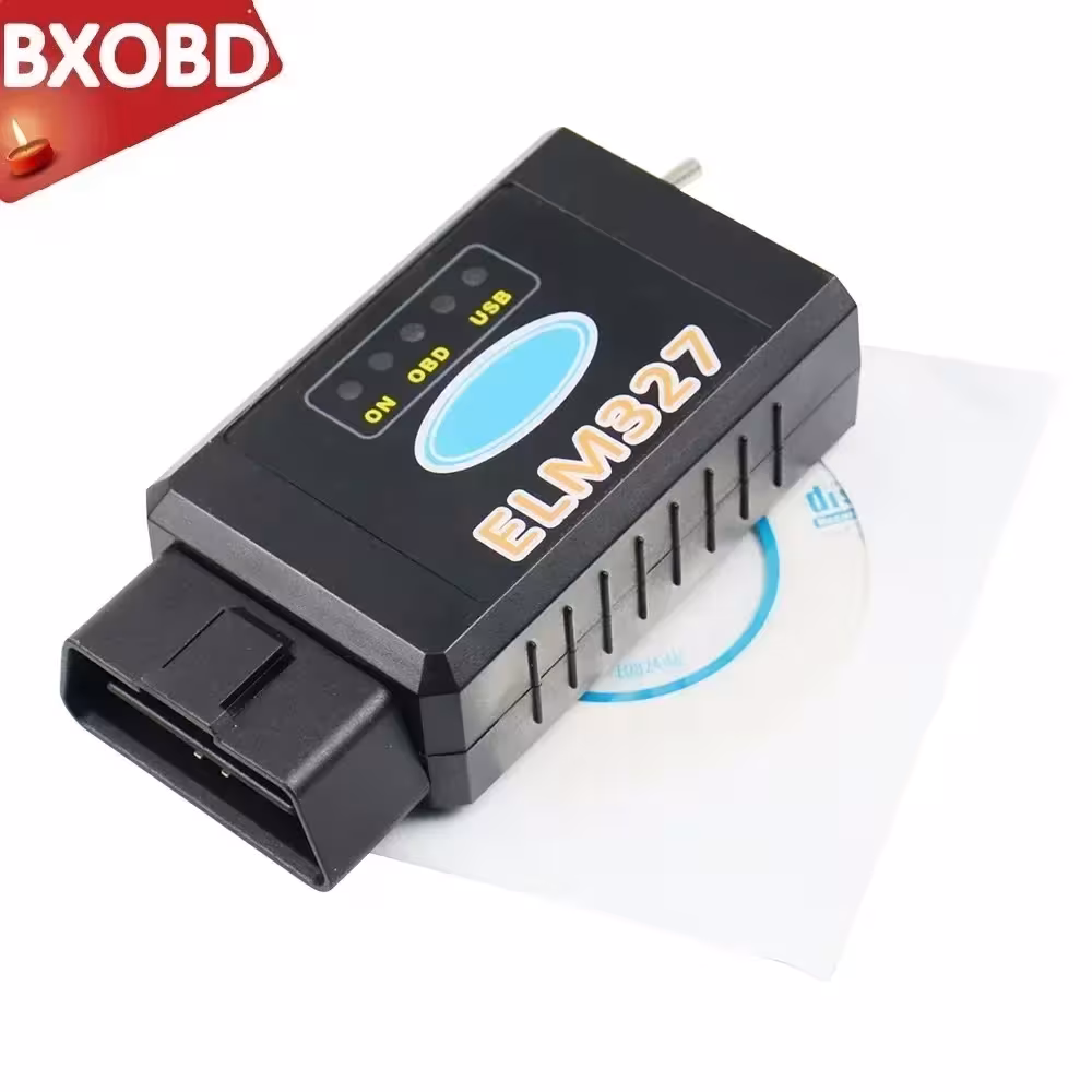 Escáner de diagnóstico OBDII Forscan ELM327 con interruptor HS MS Bluetooth WiFi V1.5