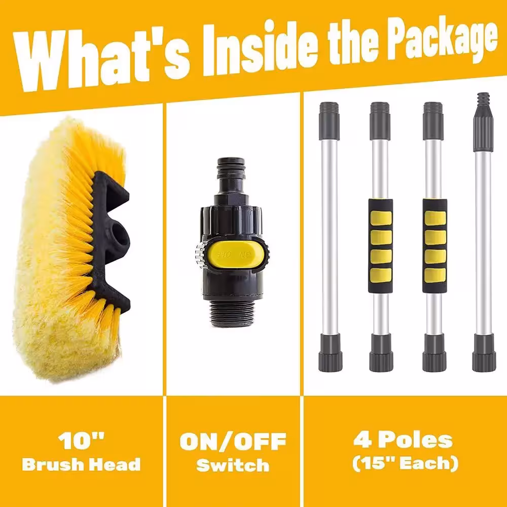 truck washing brush