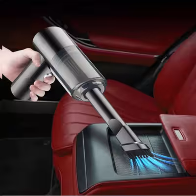Aspirateur de voiture portatif 15000PA, sans fil et portable avec souffleur