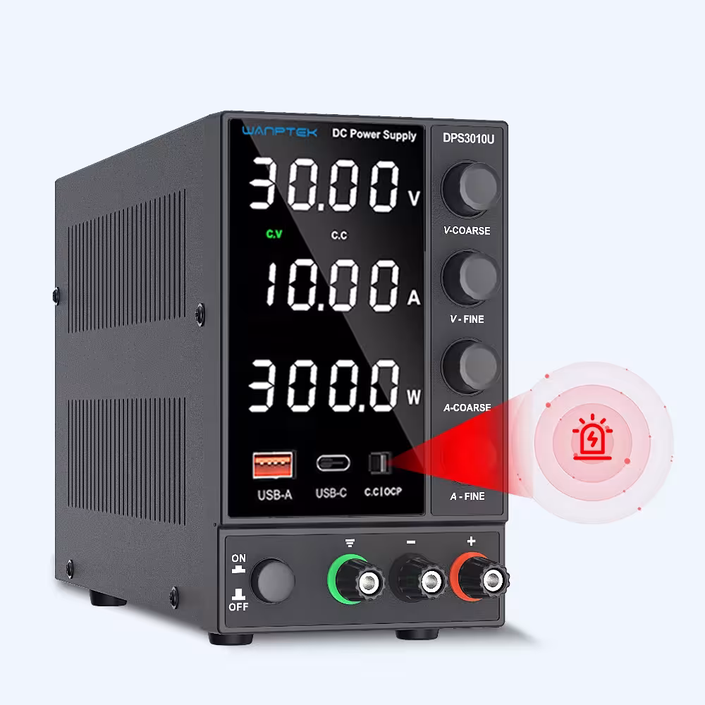 alimentatore CC regolabile