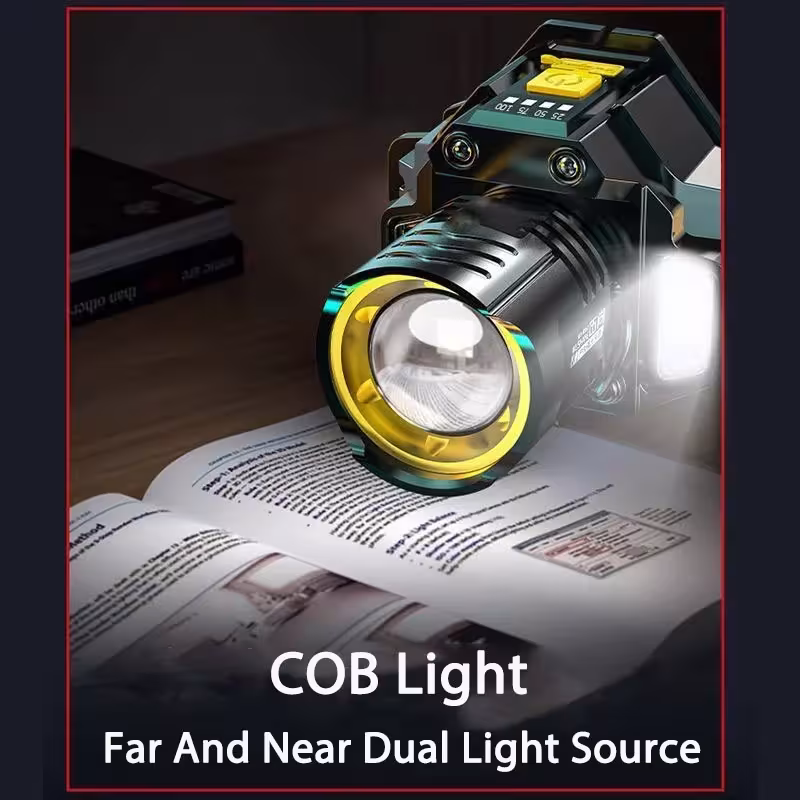 Linterna LED con sensor