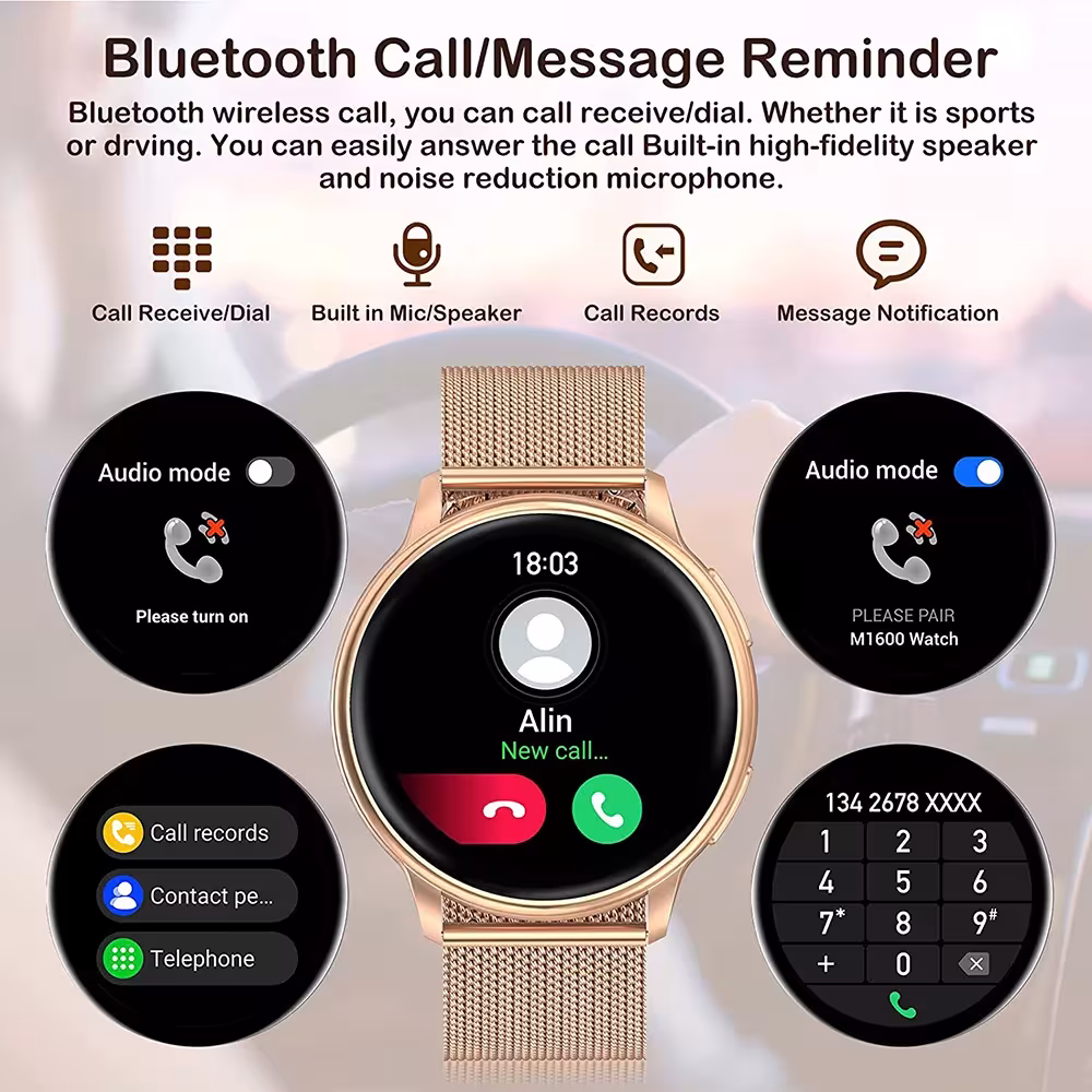 reloj inteligente con monitor de frecuencia cardíaca