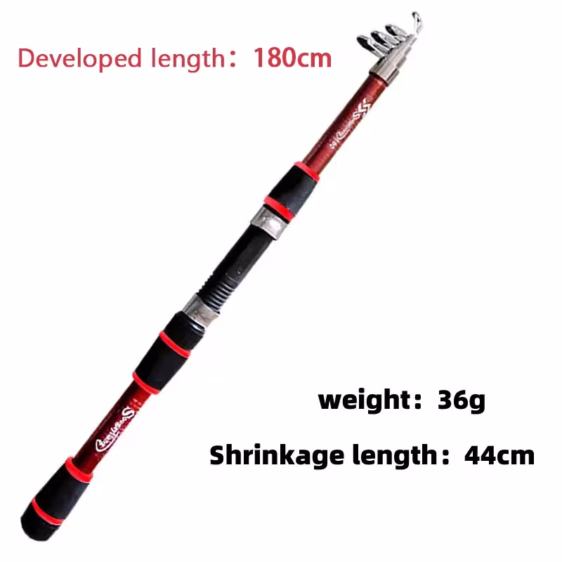 fishing set with roller