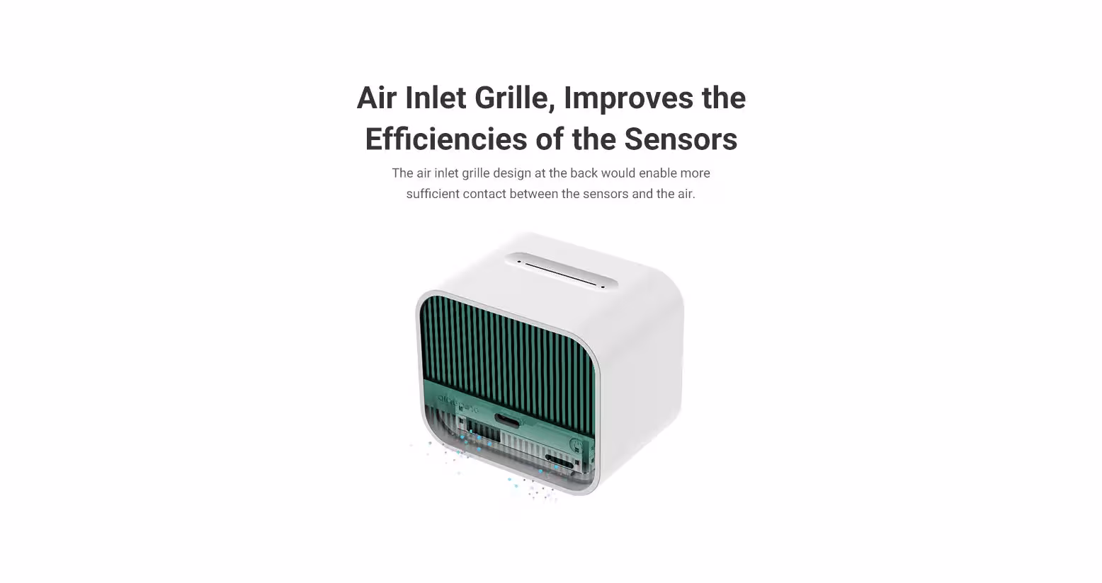 moniteur de qualité de l'air WiFi