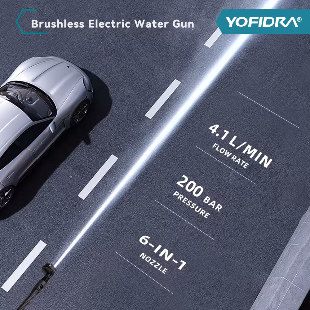 wireless high pressure washing machine