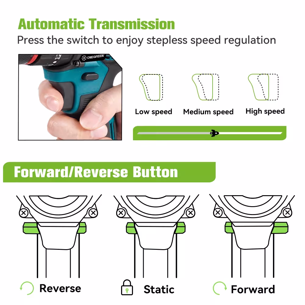 trapano elettrico wireless