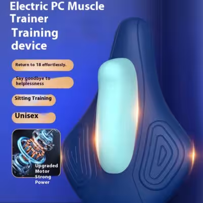 Electric pelvic floor muscle trainer with vibration modes