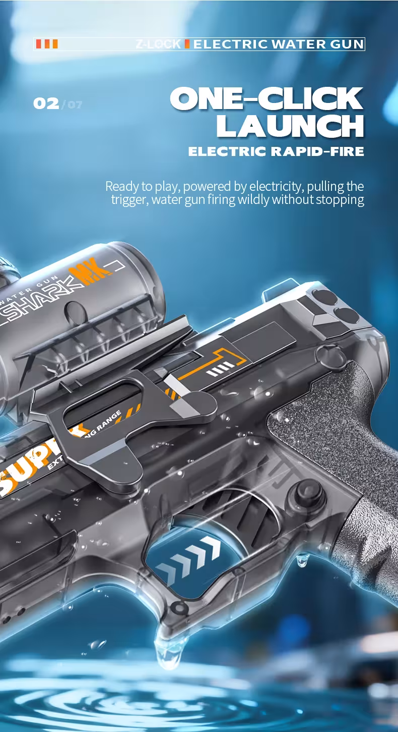 pistolet à eau électrique