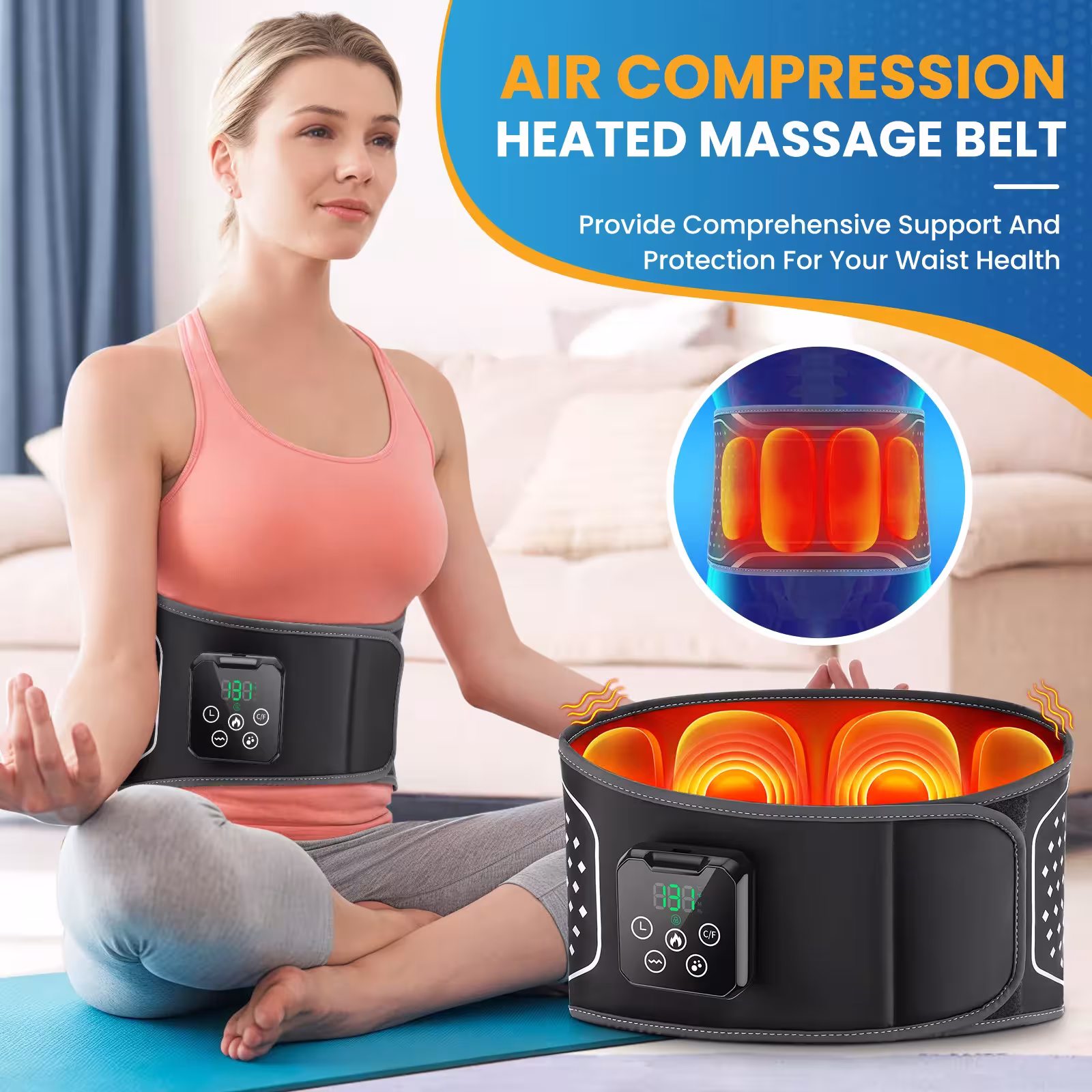 heating massage belt