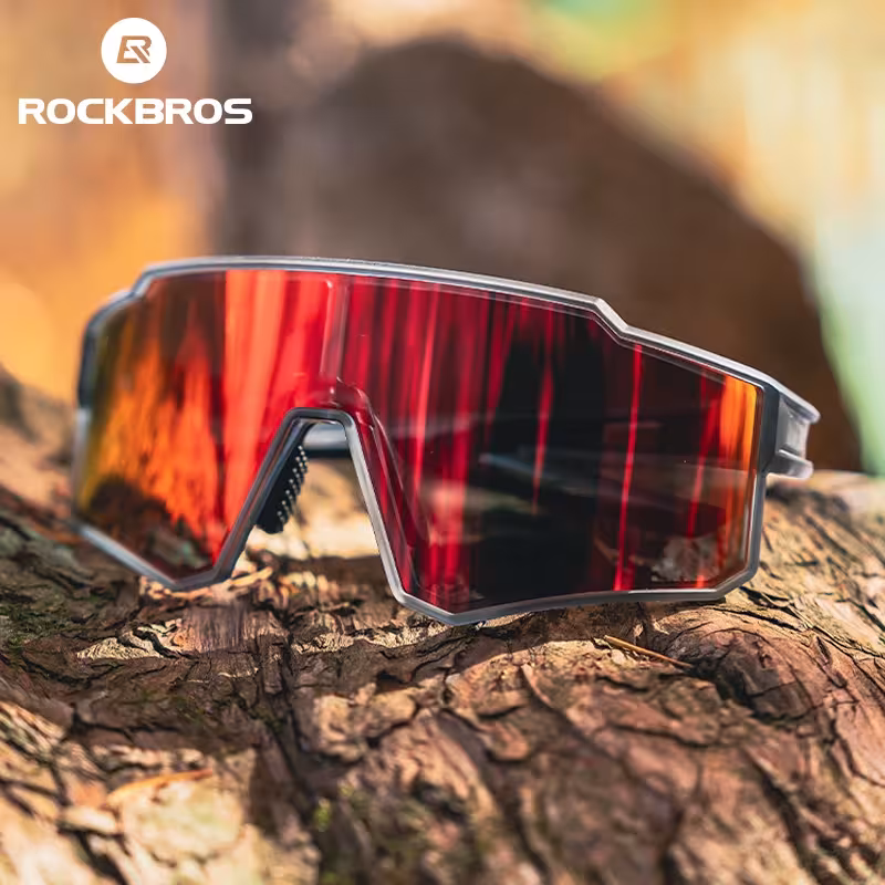 ROCKBROS polarizzato fotocromatico occhiali ciclisti UV400 donne uomini