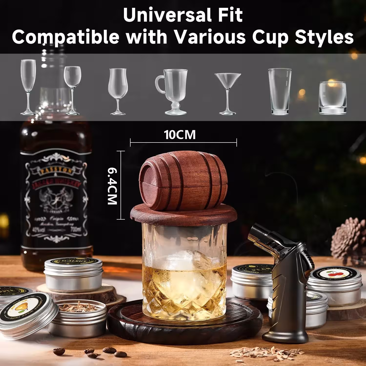 whiskey smoking kit