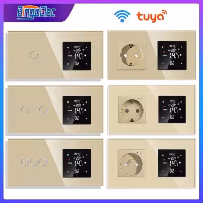 Bingoelec Tuya WiFi smart thermostat for underfloor heating boilers