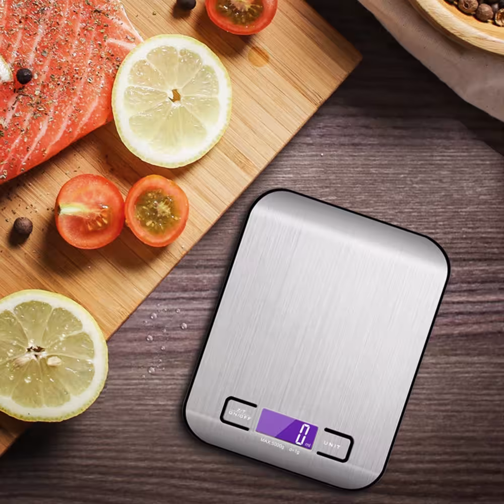 nešiojama virtuvės svarstyklė 5kg