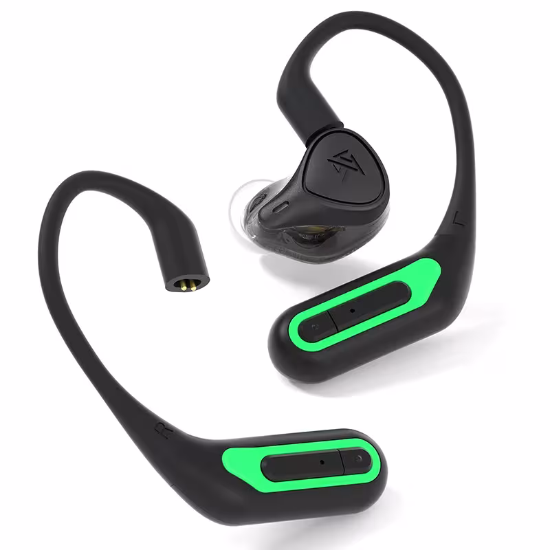 Cable para auriculares deportivos HiFi KZ AZ10 con gancho de oreja inalámbrico Bluetooth 5.4