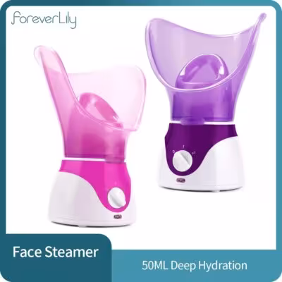 Générateur de vapeur pour le visage Deep Hydration 130W avec masque nasal anti-rides pour le nettoyage
