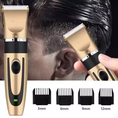 Tondeuse à cheveux électrique pour hommes, tondeuse domestique professionnelle