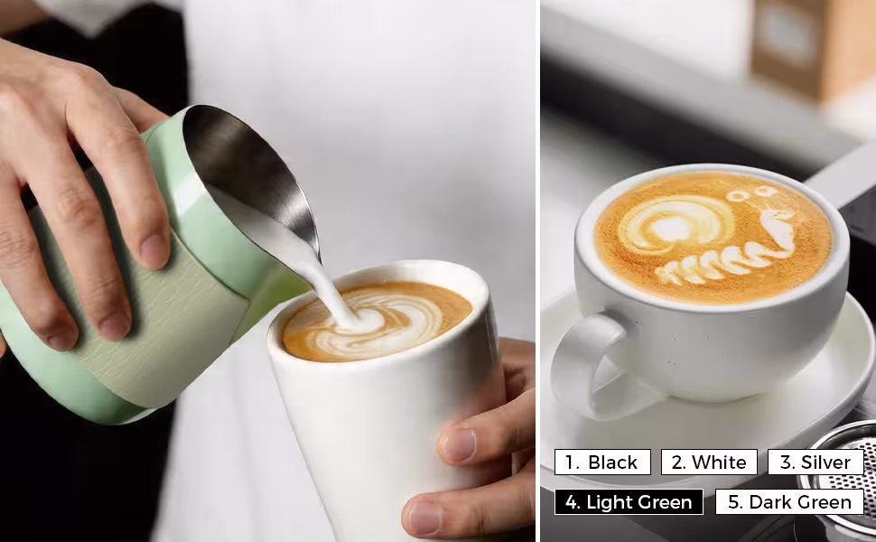 espresso milk pitcher