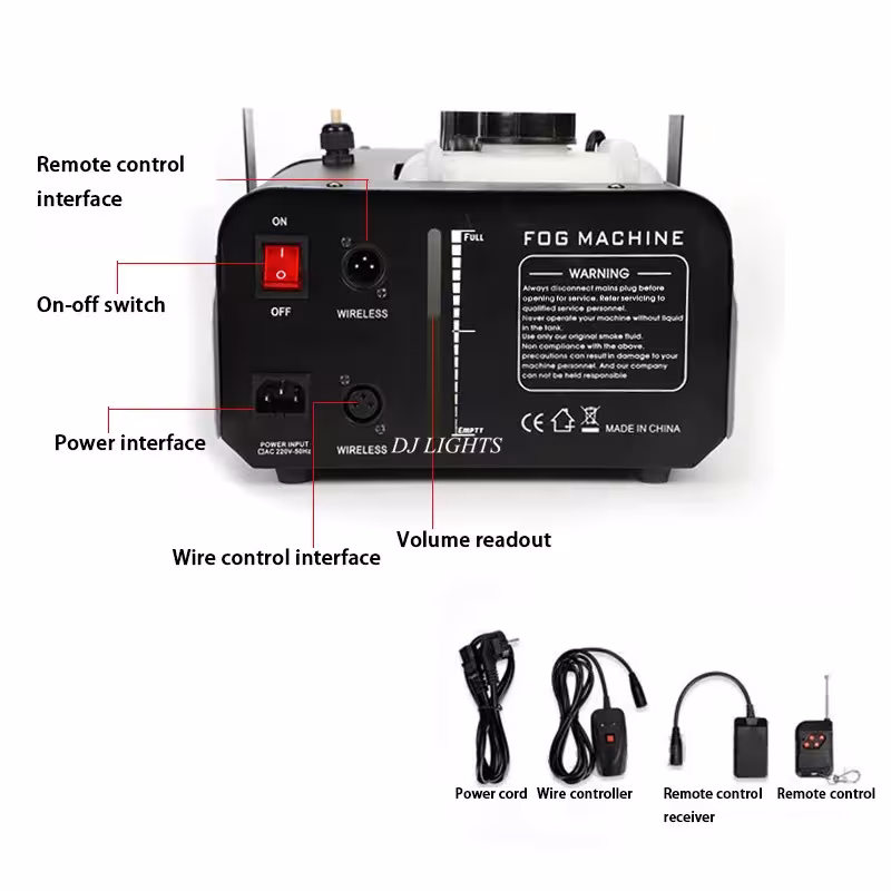 machine à fumée 1500W