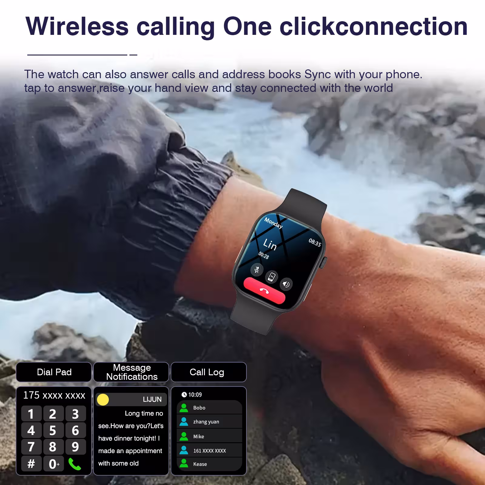smart clock with screen