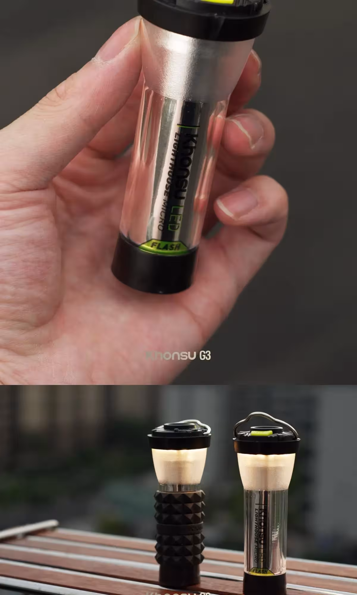 Linterna LED de pie recargable GZ de 3000mAh