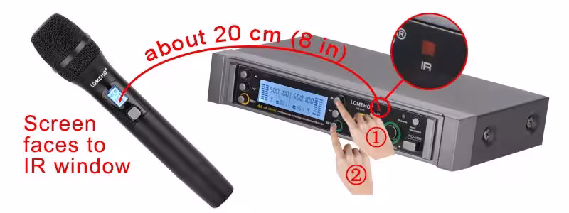 système de microphone sans fil