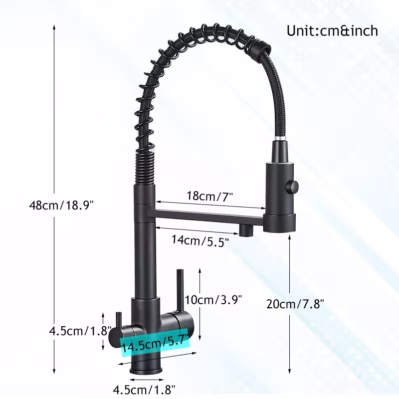 kitchen faucet with filter